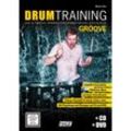 Drum Training Groove + CD + DVD - Martin Klee, Geheftet