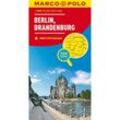 MARCO POLO Regionalkarte Deutschland 04 Berlin, Brandenburg 1:200.000. Berlin, Brandenbourg, Karte (im Sinne von Landkarte)