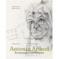 Zeichnungen und Portraits - Antonin Artaud, Jacques Derrida, Paule Thévenin, Gebunden