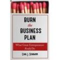 Burn the Business Plan - Carl J. Schramm, Kartoniert (TB)