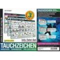 Info-Tafel-Set Tauchzeichen - Michael Schulze, Poster