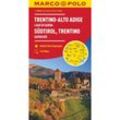 MARCO POLO Regionalkarte Italien 03 Südtirol, Trentino, Gardasee 1:200.000. Trentin, Haut-Adige, Lac de Garda / Trentino, Alto Adige, Lago di Garda / Trentino, South Tyrol, Lake Garda, Karte (im Sinne von Landkarte)