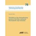 Simulation of the thermoforming process of UD fiber-reinforced thermoplastic tape laminates - Dominik Dörr, Kartoniert (TB)