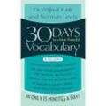30 Days to a More Powerful Vocabulary - Norman Lewis, Wilfred Funk, Kartoniert (TB)