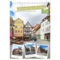 Altstadt Quedlinburg (Tischkalender 2024 DIN A5 hoch), CALVENDO Monatskalender