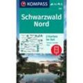 KOMPASS Wanderkarten-Set 886 Schwarzwald Nord (2 Karten) 1:50.000, Karte (im Sinne von Landkarte)