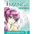 Manga Step by Step Übungsbuch 2 - Gecko Keck, Taschenbuch