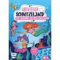 Set: Abenteuer Schnitzeljagd - Das Geheimnis der Meerjungfrauen - Linnéa Bergsträsser, Kartoniert (TB)