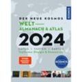 Der neue Kosmos Welt-Almanach & Atlas 2024 - Henning Aubel, Renate Ell, Engler, Philip, Kartoniert (TB)