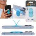 zipgrips Blue Geometrical 2 in 1 Handy-Griff & Aufsteller Sicherer Griff Halter für Smartphones Perfekte Selfies Ideal für Videos