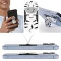 zipgrips Zebra 2 in 1 Handy-Griff & Aufsteller Sicherer Griff Halter für Smartphones Perfekte Selfies Ideal für Videos