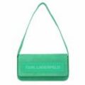 Karl Lagerfeld Icon K Schultertasche Leder 23.5 cm basil green