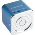 Technaxx Mini MusicMan Soundstation Portable-Lautsprecher (3 W), blau