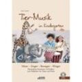 Tier-Musik im Kindergarten (inkl. Lieder-CD), m. 1 Audio-CD - Karin Schuh, Gebunden