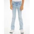 Calvin Klein Jeans Stretch-Jeans MR FLARE LIGHT SKY BLUE STR Kinder bis 16 Jahre, blau
