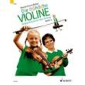 Die fröhliche Violine, B-Tonarten, C-Dur, 2. und 3. Lage, 'Doppelgriffe und andere Kniffe' - Renate Bruce-Weber, Geheftet