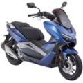 Motorrad LUXXON "Silvermax" Motorroller & Mofas blau Motorräder