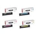 Canon Original Toner 716 4er-Set schwarz, cyan, magenta, gelb (OP1980B002)