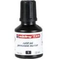 edding Nachfülltinte T25 Schwarz 30 ml