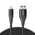 Anker 551 USB-A auf Lightning Kabel Black / 1.8m