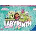 Ravensburger Spiel, Familienspiel Gabby's Dollhouse Junior Labyrinth, Made in Europe, FSC® - schützt Wald - weltweit, bunt