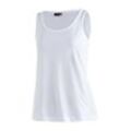 Maier Sports Funktionsshirt Petra Damen Tank-Top für Sport und Outdoor-Aktivitäten, ärmelloses Shirt, weiß