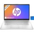 HP Notebook "17-cn3275ng" Notebooks Gr. 16 GB RAM 512 GB SSD, silberfarben (silber) 17" Notebook