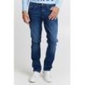 5-Pocket-Jeans FQ1924 "FQ1924 FQROMAN" Gr. 30, Länge 34, blau (denim middle blue) Herren Jeans 5-Pocket-Jeans