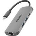 Sitecom Adapter "CN-378", USB-C 3.1-Stecker a. Gbit LAN-Buchse,USB-C Power