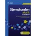 Sternstunden Musik - Klasse 3 und 4, m. 1 CD-ROM - Leonie Sauerwald, Gebunden