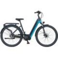 E-Bike PROPHETE "Prophete Geniesser eSUV" E-Bikes Gr. 48 cm, 28 Zoll (71,12 cm), schwarz (schwarz, blau) E-Bikes