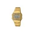 CASIO Chronograph Casio Unisex Uhr A168WG-9EF Resin/Edelstahl gold