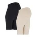 Umstands-Radlerhose mit Bio-Baumwolle, 2er Pack