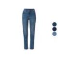 esmara® Damen Jeans, Straight Fit, mit normaler Leibhöhe