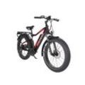 JOBOBIKE E-Bike Hardtail »Robin«, Fat-Reifen, 26 Zoll