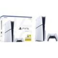 PlayStation 5 Disk Edition (Slim), schwarz|weiß