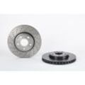 BREMBO Bremsscheibe COATED DISC LINE 09.B436.51 Gelocht/innenbel.Vorne Rechts Links für MERCEDES-BENZ B-Klasse B 180 200 CDI CLA / d A-Klasse A