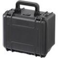 Max Koffer MAX235H155 Outdoor Case 6,6 l - Mit Schaumstoff Schwarz