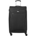 d&n Travel Line 6804 Kabinentrolley 55 cm 4 Rollen 35 l - Schwarz