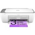 HP DeskJet 2820e Multifunktionsdrucker, (Bluetooth, WLAN (Wi-Fi), 3 Monate gratis Drucken mit HP Instant Ink inklusive), weiß