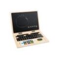 Small Foot Lernspielzeug small foot Holz-Laptop mit Magnet-Tafel (83-St)