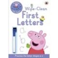 Peppa Pig: Practise with Peppa: Wipe-Clean First Letters, Kartoniert (TB)