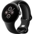 Google Pixel Watch 2 (WiFi) Sportarmband 41mm, schwarz/obsidian