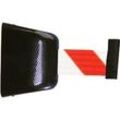 Wand-Gurtkassette, magnethaftend, 5 m, Gurt rot/weiß