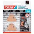 Klebeschraube tesa®, für Mauerwerk & Stein im Innen- & Außenbereich, Haftkraft bis 5 kg, ablösbar, dreieckig, 2 Stück