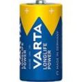 VARTA Batterien Longlife Power, Spannung 1,5 V, besonders langlebig, Baby C, 2 Stück