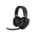 CORSAIR Gaming HS65 WIRELESS - Headset - ohrumschließend - Bluetooth / 2,4 GHz Funkfrequenz - kabellos - Kohle