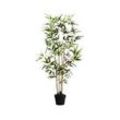 Kunstpflanze meet by Paperflow Bambus, grün, aus PE, inkl. Kunststofftopf, H 1600 mm