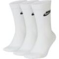 Set mit 3 Paar Socken Nike Sportswear Weiß Unisex - DX5025-100 XL