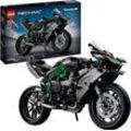 LEGO® Konstruktionsspielsteine Kawasaki Ninja H2R Motorrad (42170), LEGO® Technic, (643 St), Made in Europe, bunt